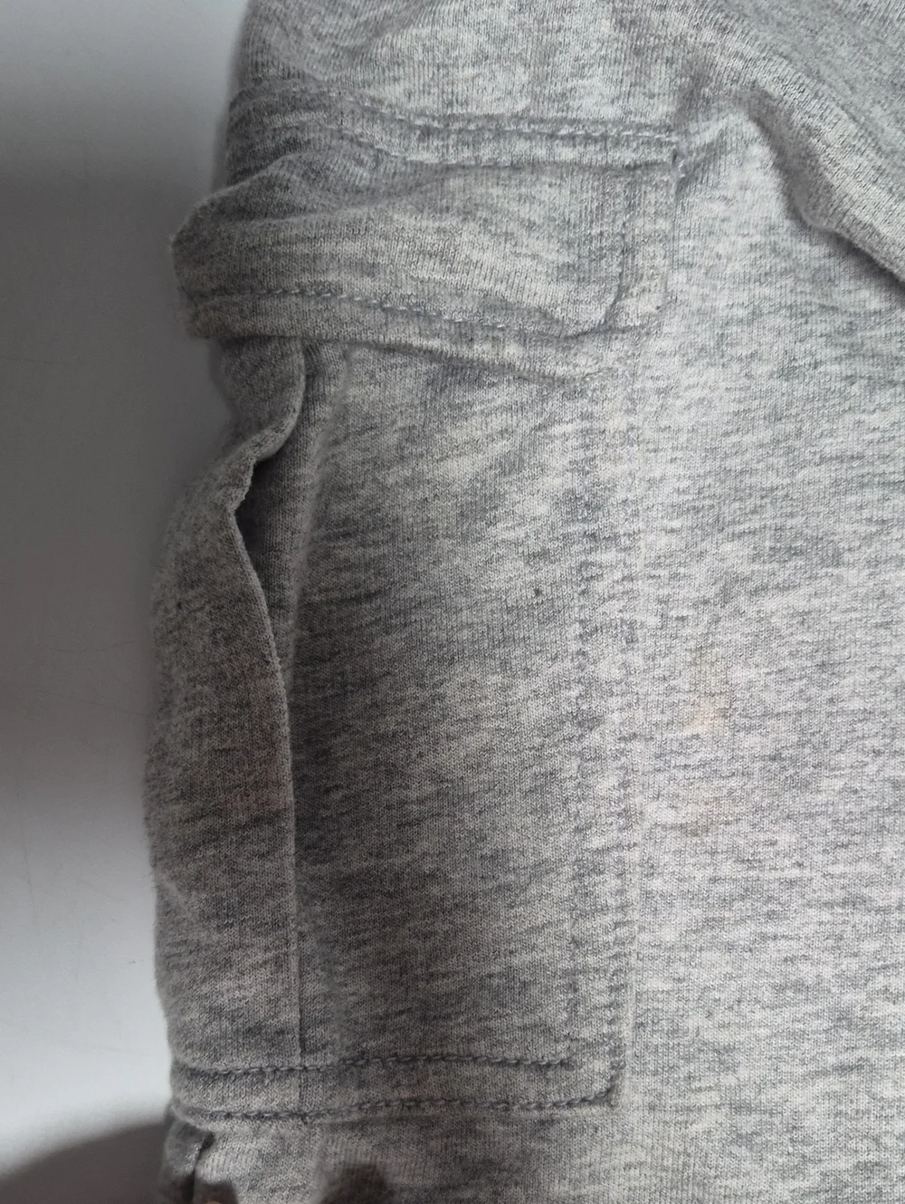 2 Pairs Carter's Sz 14 Light/ Dark Gray Boy's Cargo Sweatpants with Drawstring